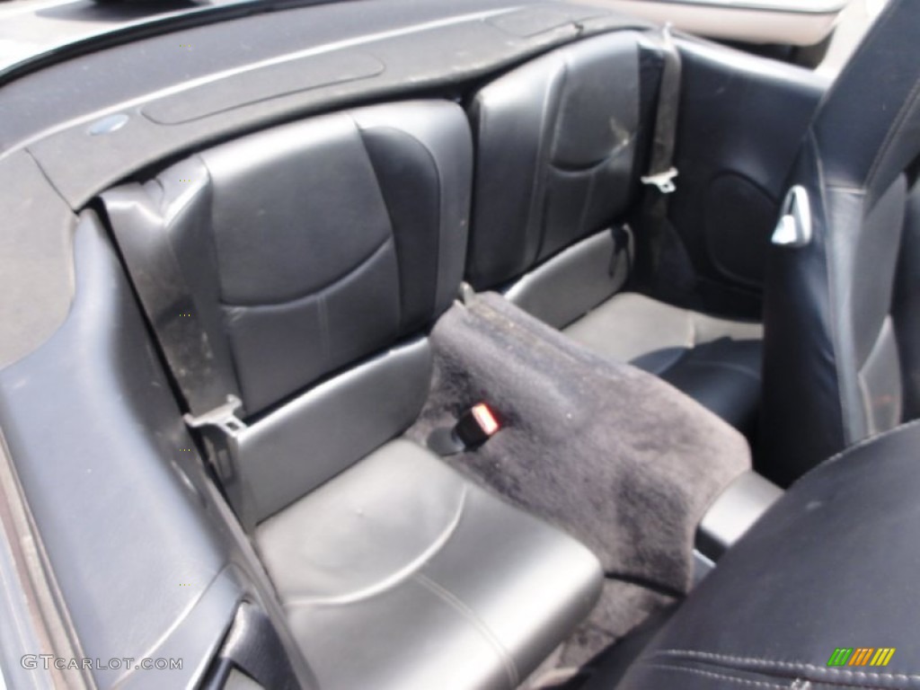Black Interior 2005 Porsche 911 Carrera Cabriolet Photo #50167154