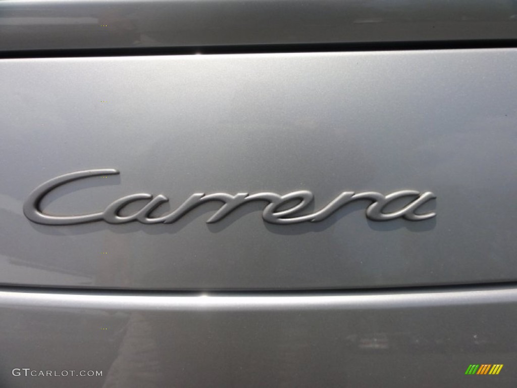 2005 911 Carrera Cabriolet - Arctic Silver Metallic / Black photo #24