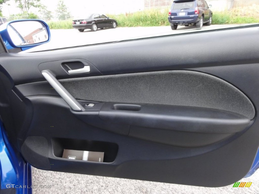 2005 Honda Civic Si Hatchback Black Door Panel Photo #50167787
