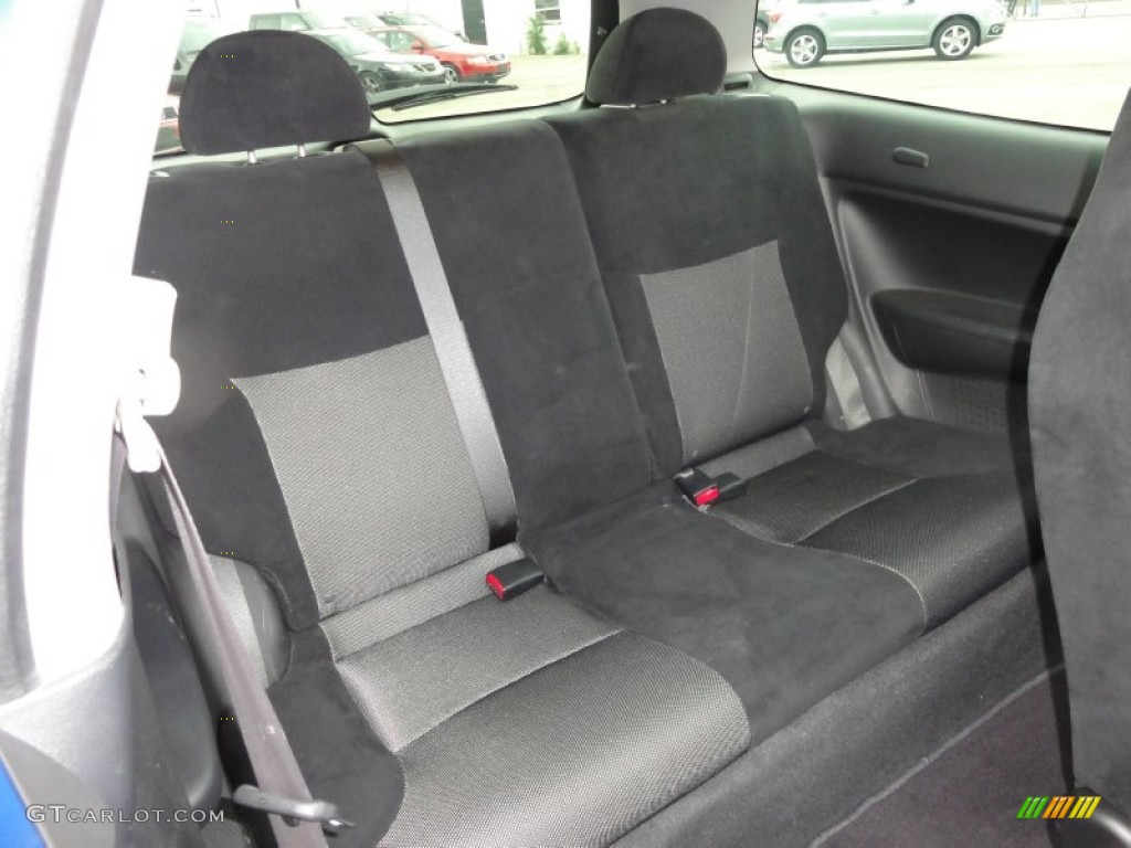 Black Interior 2005 Honda Civic Si Hatchback Photo #50167799