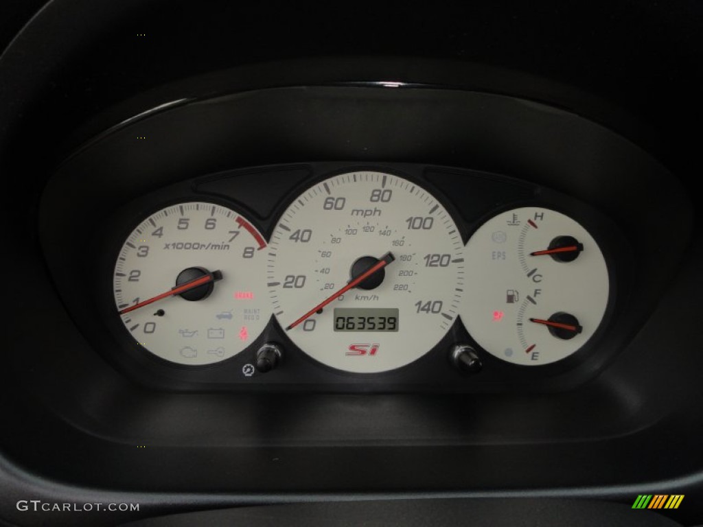 2005 Honda Civic Si Hatchback Gauges Photo #50168090