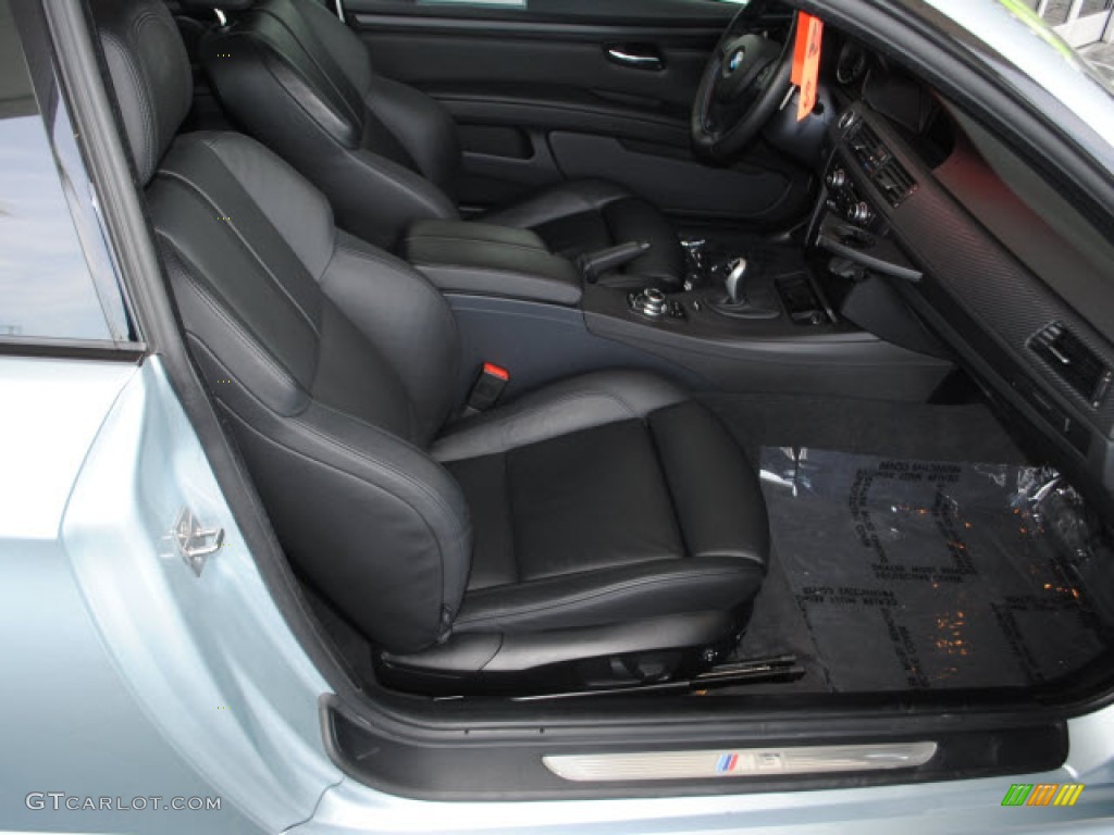 Black Novillo Interior 2010 BMW M3 Coupe Photo #50169350