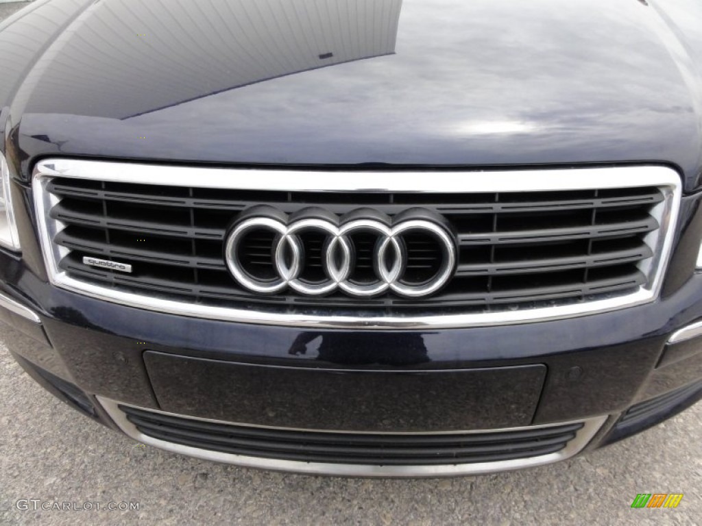 2005 A8 4.2 quattro - Night Blue Pearl / Platinum photo #38