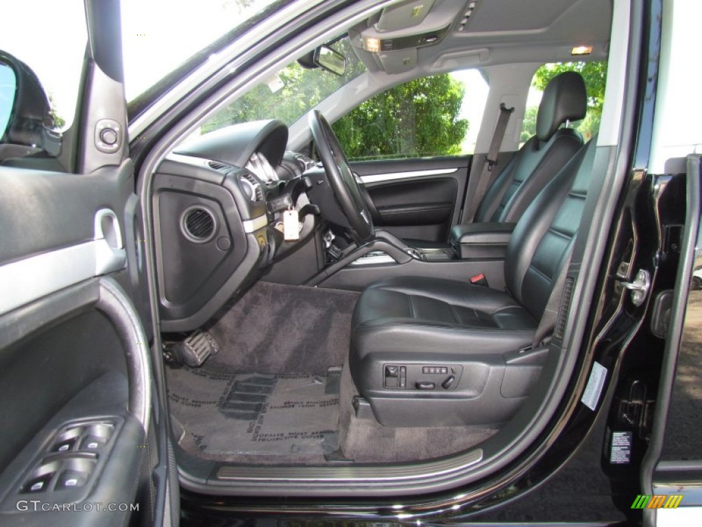 Black Interior 2006 Porsche Cayenne S Titanium Photo #50170148