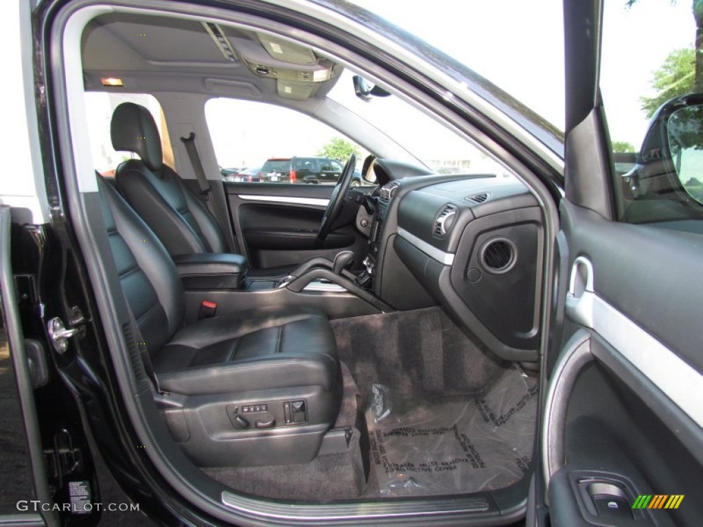 Black Interior 2006 Porsche Cayenne S Titanium Photo #50170163