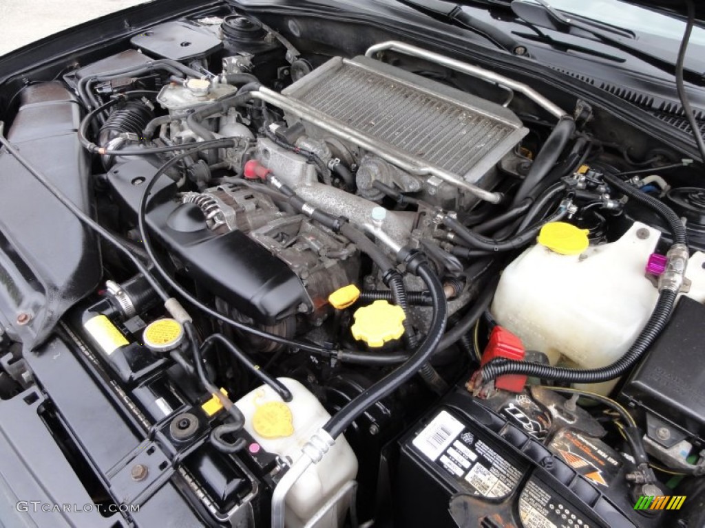 2003 Subaru Impreza WRX Sedan 2.0 Liter Turbocharged Liter DOHC 16-Valve Flat 4 Cylinder Engine Photo #50170346