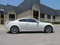 2008 Ivory Pearl White Infiniti G 37 Journey Coupe  photo #7