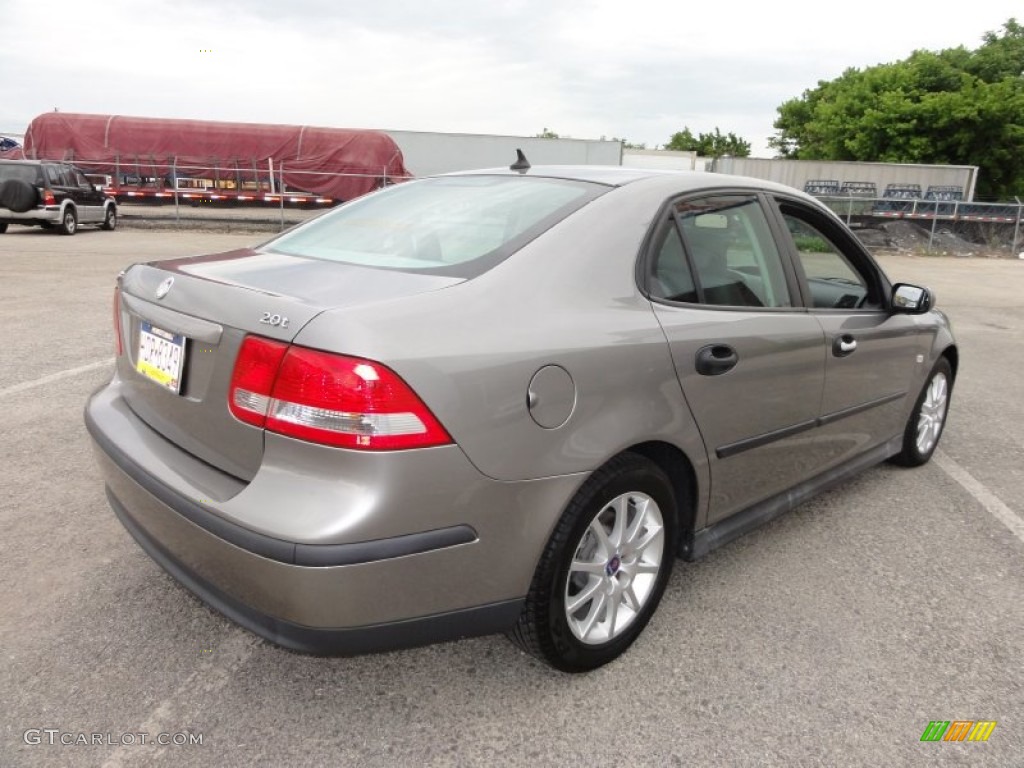 2003 9-3 Linear Sport Sedan - Steel Grey Metallic / Charcoal Grey photo #8