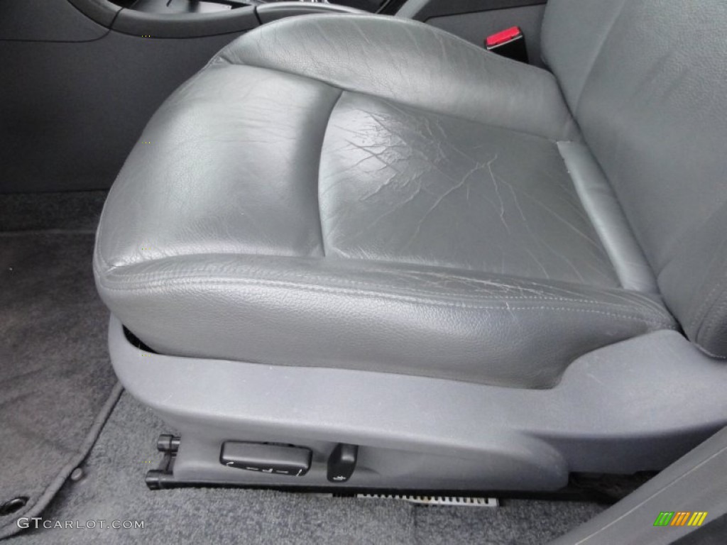 2003 9-3 Linear Sport Sedan - Steel Grey Metallic / Charcoal Grey photo #16