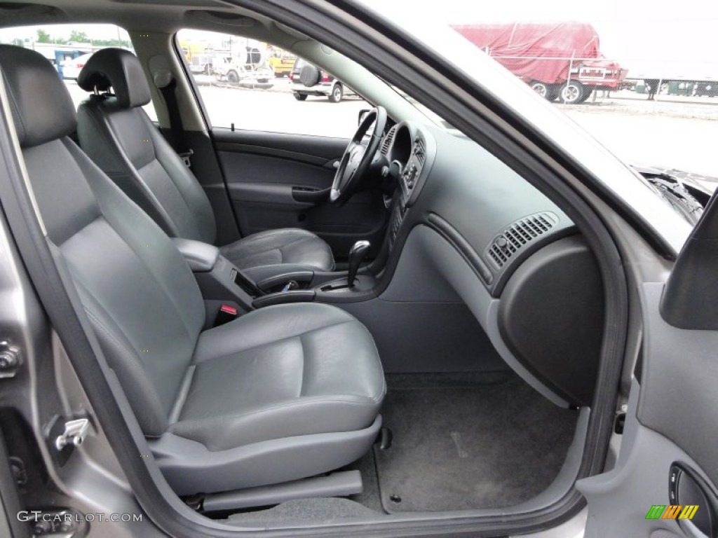 Charcoal Grey Interior 2003 Saab 9-3 Linear Sport Sedan Photo #50171582