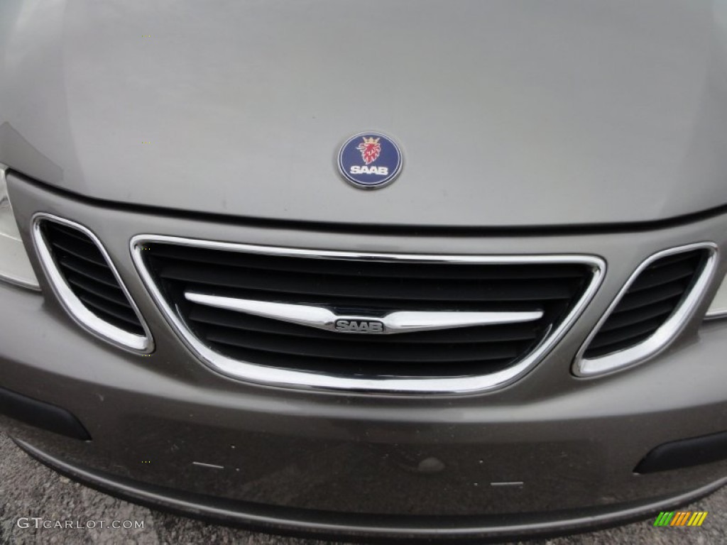 2003 9-3 Linear Sport Sedan - Steel Grey Metallic / Charcoal Grey photo #37