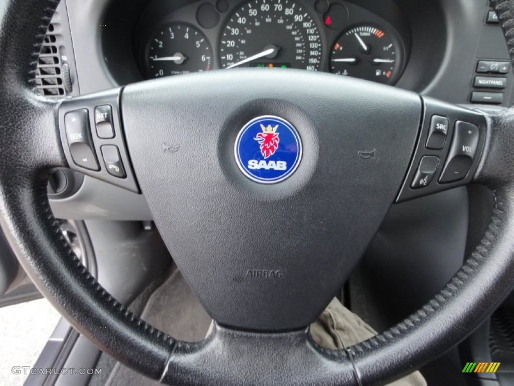 2003 Saab 9-3 Linear Sport Sedan Steering Wheel Photos