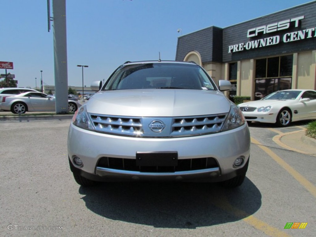 2007 Murano SL AWD - Glacier Pearl White / Charcoal photo #2