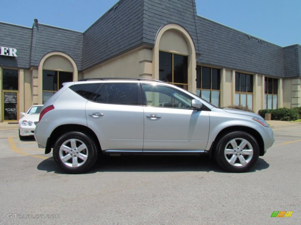 2007 Murano SL AWD - Glacier Pearl White / Charcoal photo #7