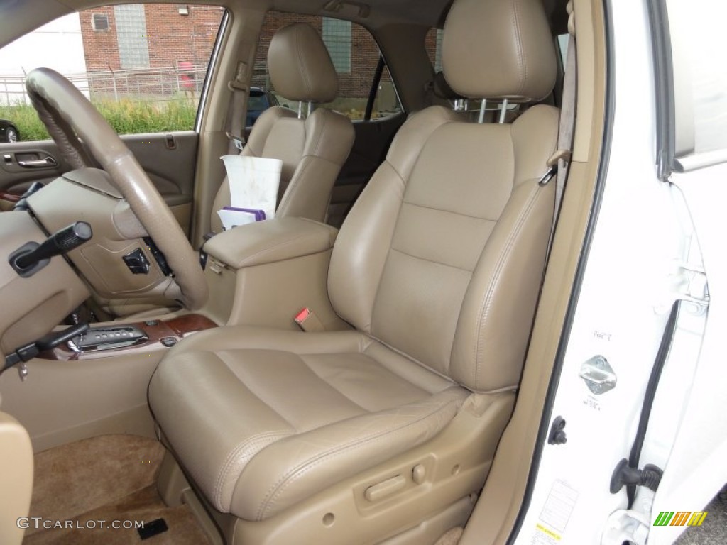 2003 MDX Touring - Taffeta White / Saddle photo #18