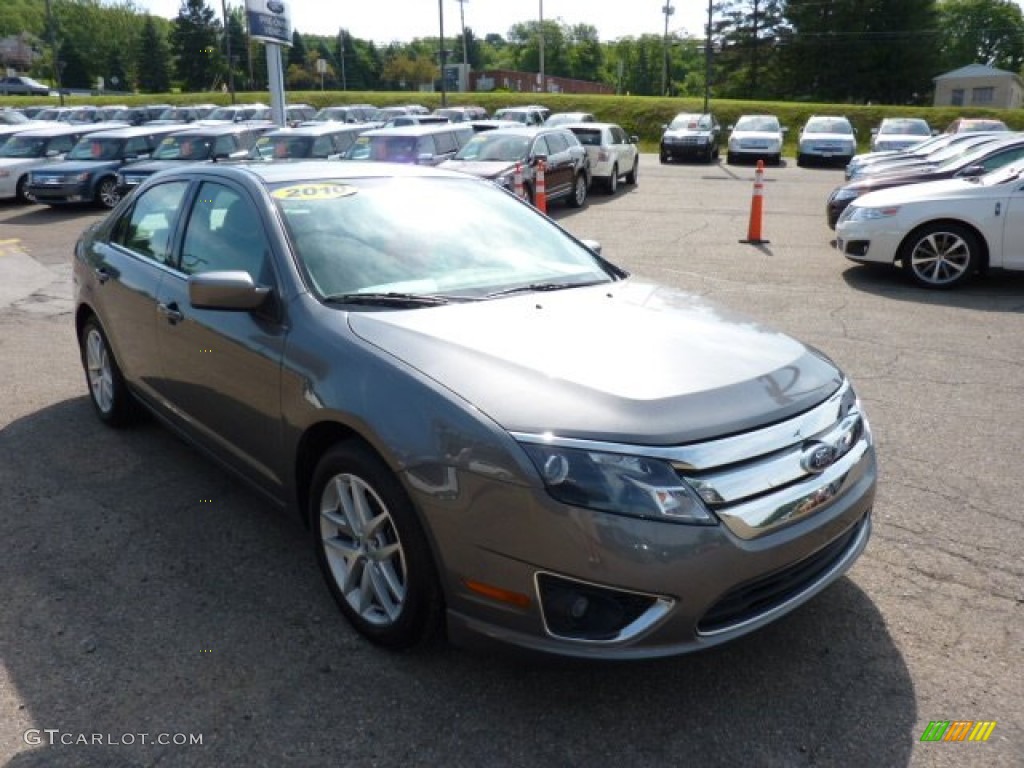 2010 Fusion SEL V6 AWD - Sterling Grey Metallic / Charcoal Black photo #6