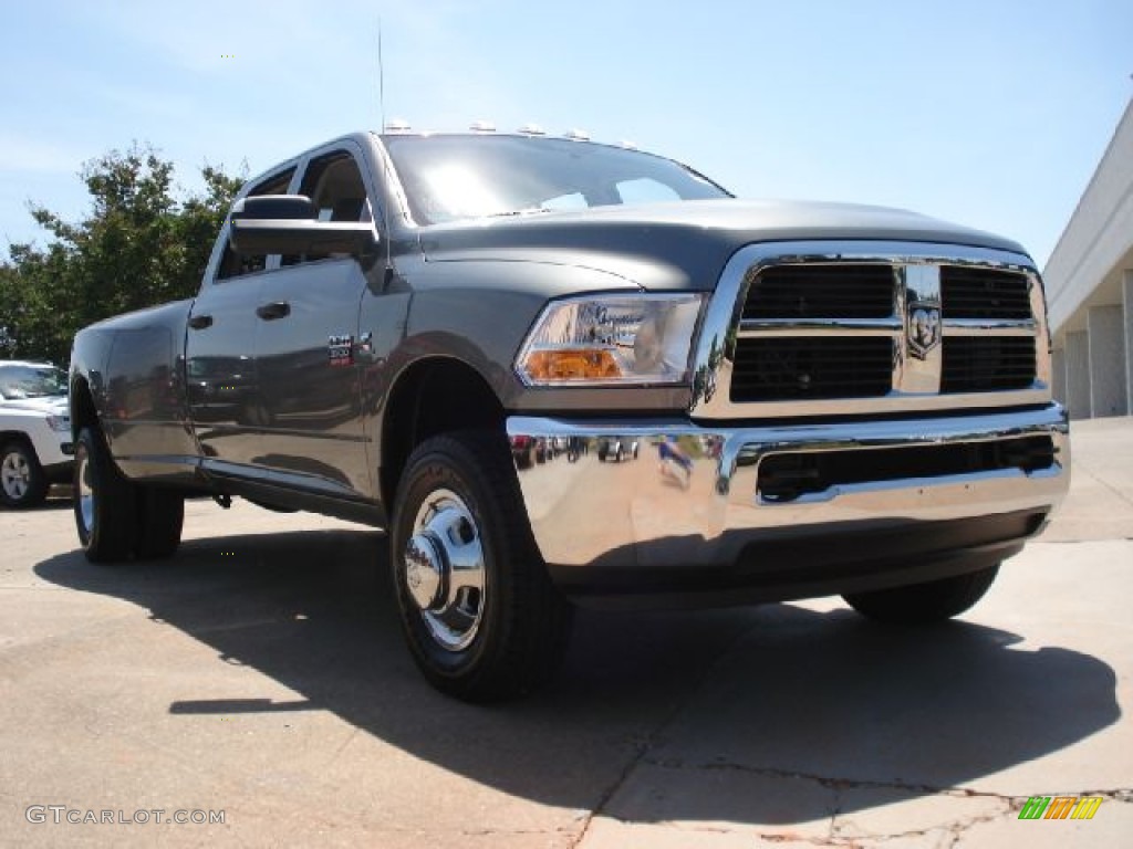 2011 Ram 3500 HD ST Crew Cab 4x4 Dually - Mineral Gray Metallic / Dark Slate Gray/Medium Graystone photo #1