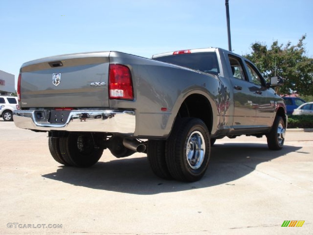 2011 Ram 3500 HD ST Crew Cab 4x4 Dually - Mineral Gray Metallic / Dark Slate Gray/Medium Graystone photo #3