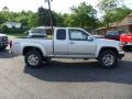 2011 Pure Silver Metallic GMC Canyon SLE Extended Cab 4x4  photo #8