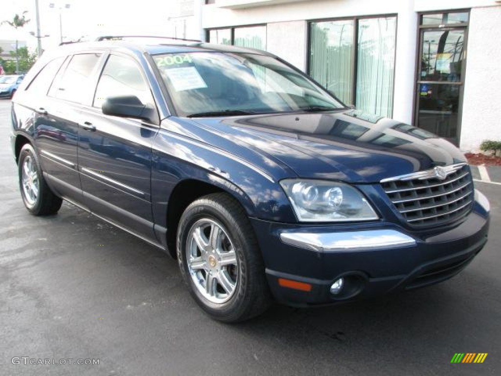 2004 Pacifica AWD - Midnight Blue Pearl / Light Taupe photo #1
