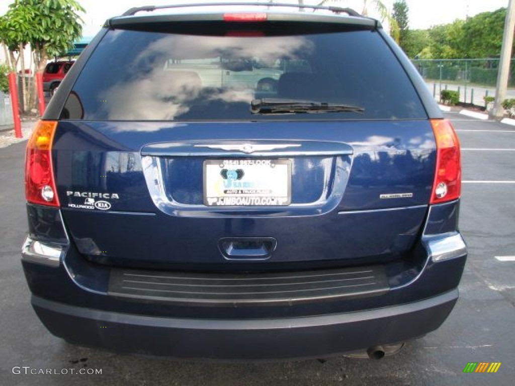 2004 Pacifica AWD - Midnight Blue Pearl / Light Taupe photo #9