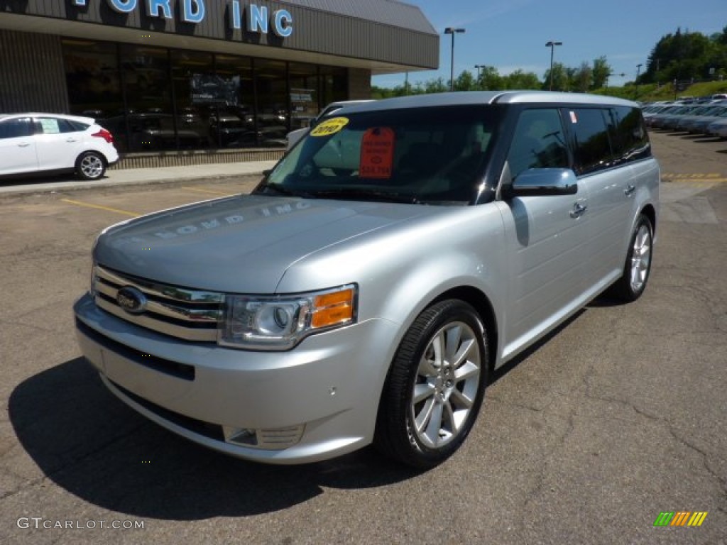 2010 Flex Limited EcoBoost AWD - Ingot Silver Metallic / Charcoal Black photo #8