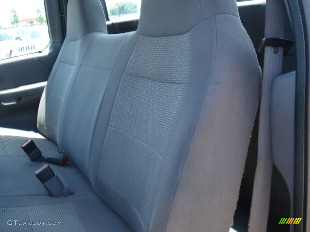 2003 F150 XL Regular Cab 4x4 - Silver Metallic / Medium Graphite Grey photo #9