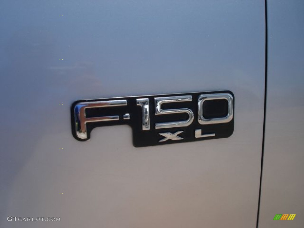 2003 F150 XL Regular Cab 4x4 - Silver Metallic / Medium Graphite Grey photo #26