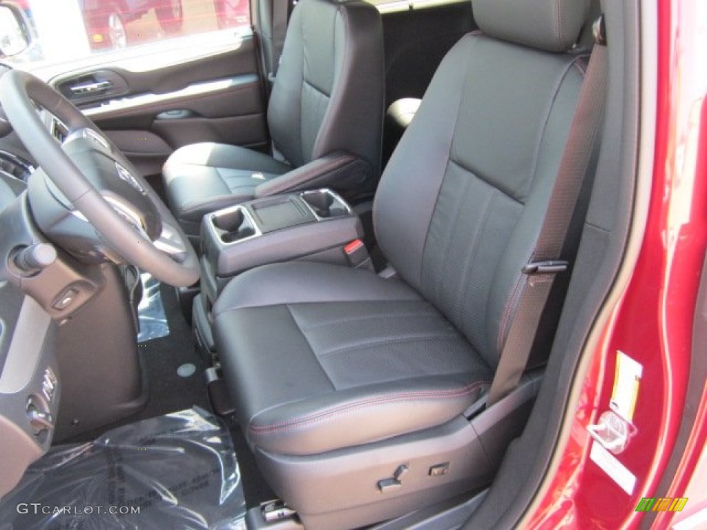 Black Interior 2011 Dodge Grand Caravan R/T Photo #50176685
