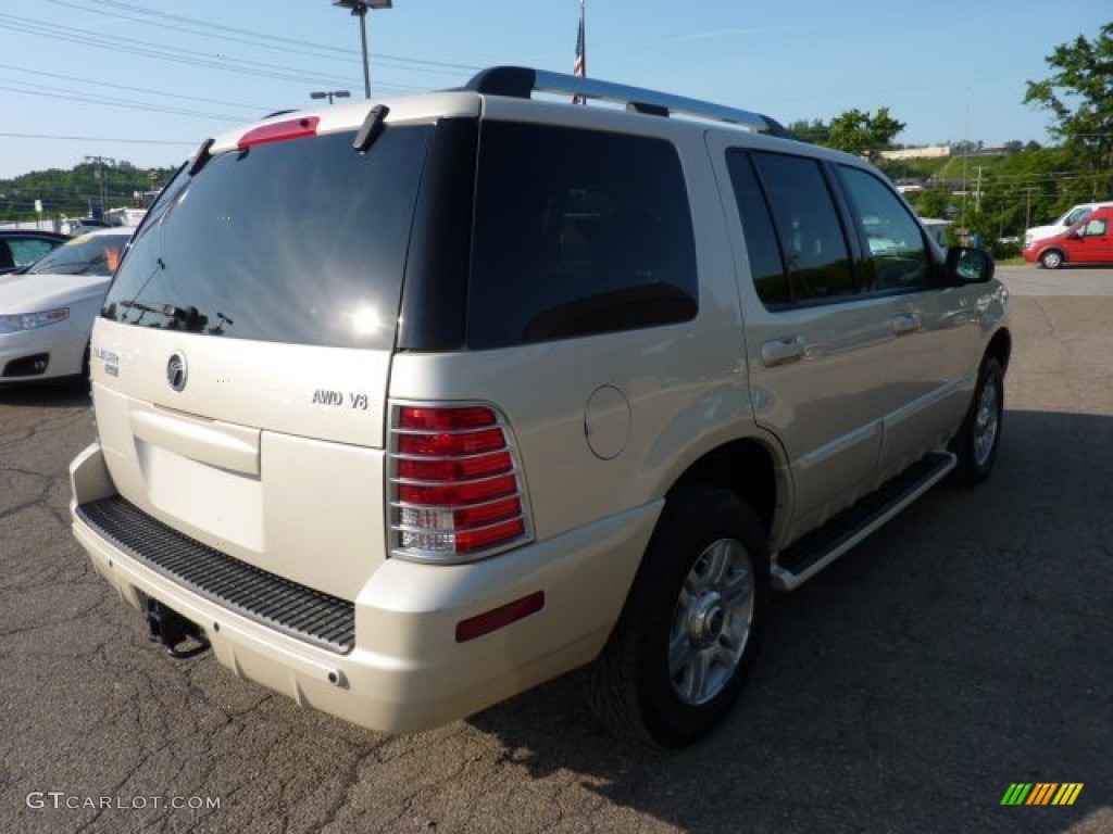 2005 Mountaineer V8 Premier AWD - Ivory Parchment Tri-Coat / Medium Dark Parchment photo #4