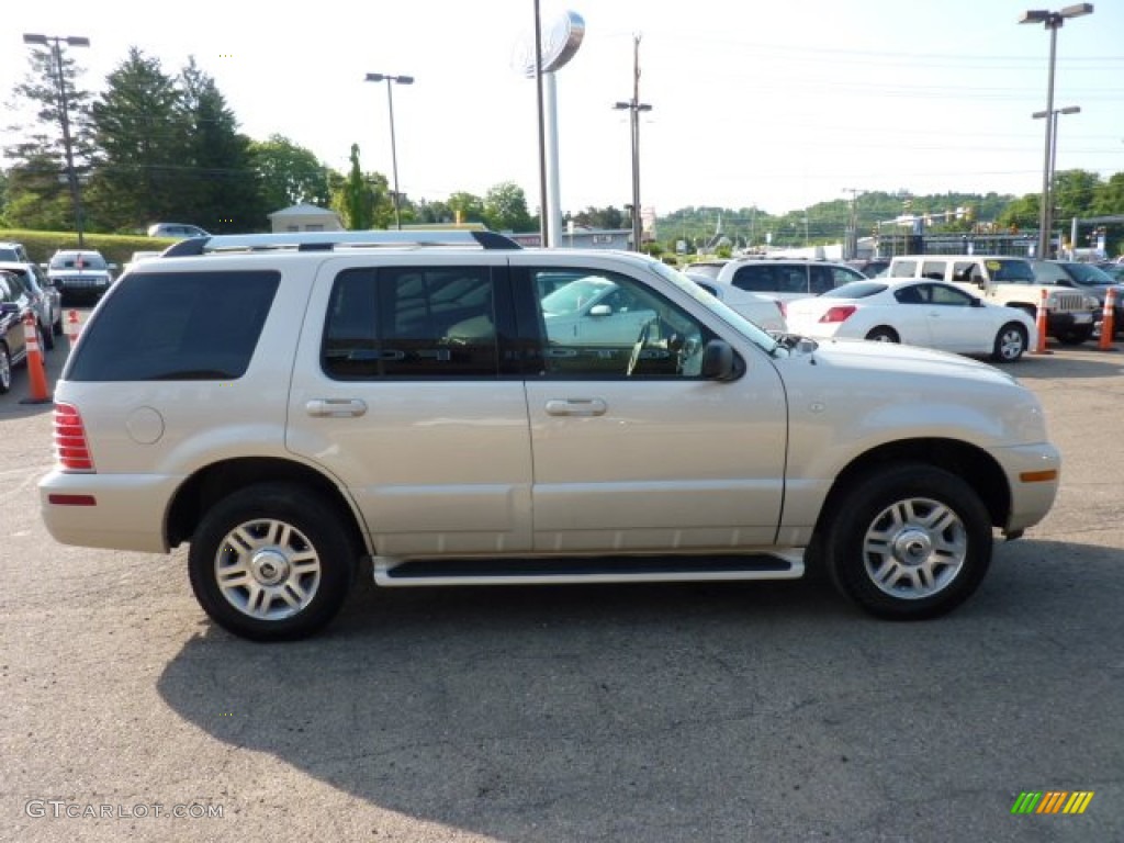 2005 Mountaineer V8 Premier AWD - Ivory Parchment Tri-Coat / Medium Dark Parchment photo #5