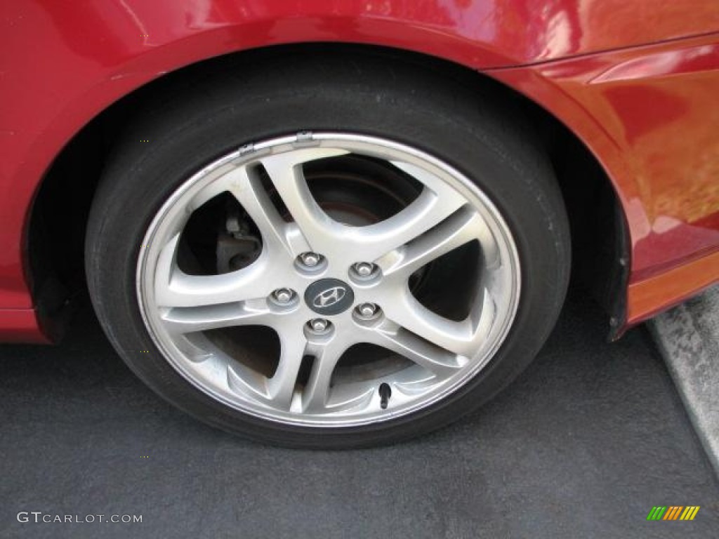 2005 Hyundai Tiburon GS Wheel Photo #50178242