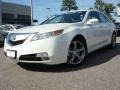 White Diamond Pearl - TL 3.7 SH-AWD Photo No. 1