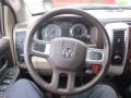 Light Pebble Beige/Bark Brown Steering Wheel Photo for 2010 Dodge Ram 3500 #50178524