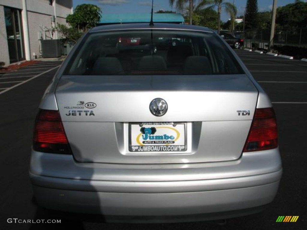 2000 Jetta GLS TDI Sedan - Silver Arrow Metallic / Black photo #9