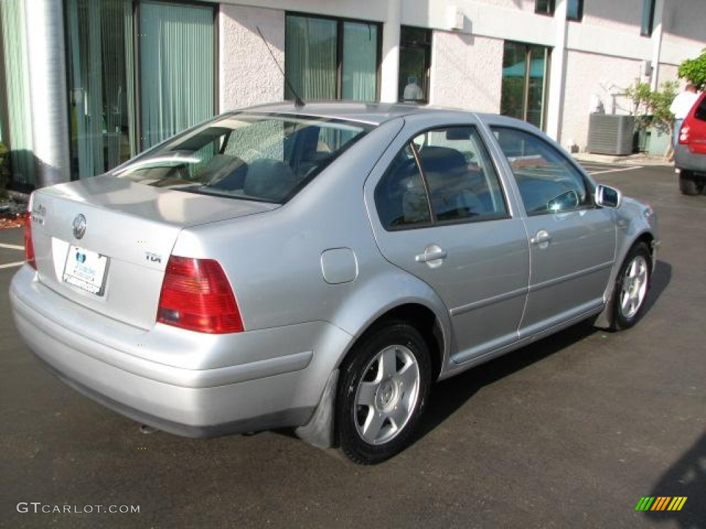 2000 Jetta GLS TDI Sedan - Silver Arrow Metallic / Black photo #11