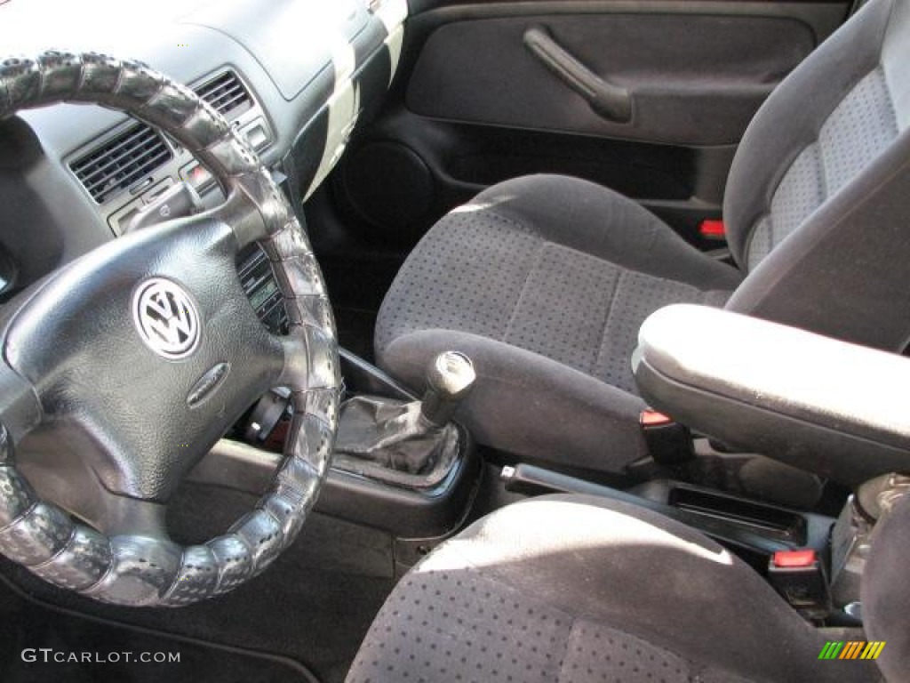 2000 Jetta GLS TDI Sedan - Silver Arrow Metallic / Black photo #19