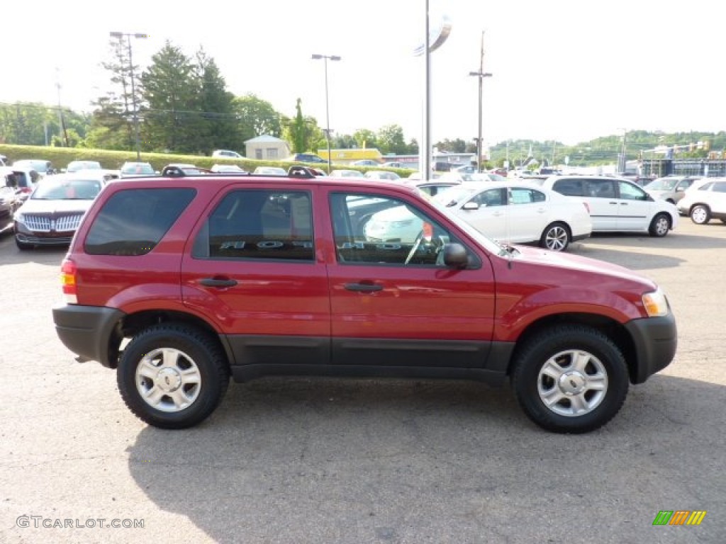 2003 Escape XLT V6 4WD - Redfire Metallic / Medium Dark Flint photo #5