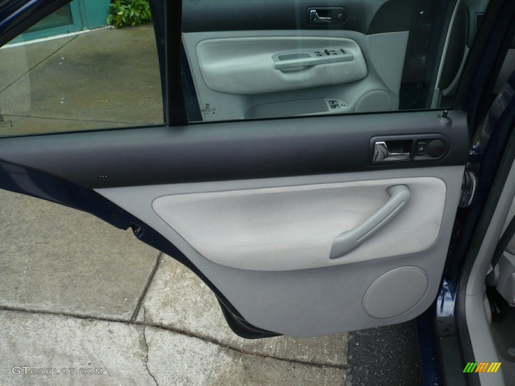 2002 Jetta GLS Sedan - Indigo Blue / Grey photo #11