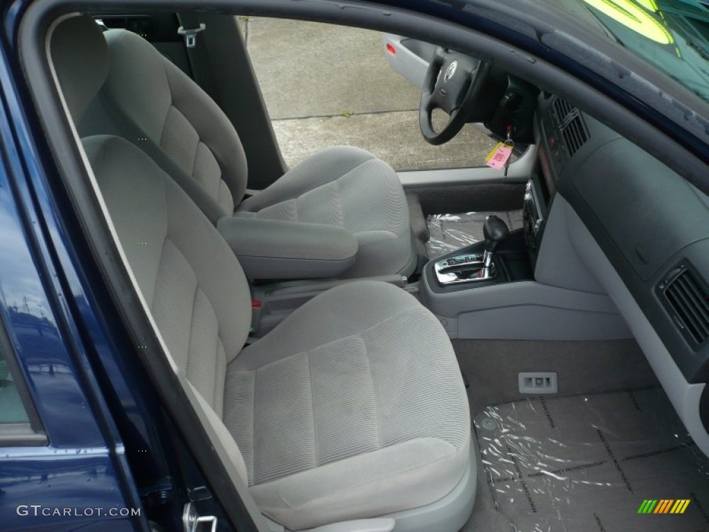 2002 Jetta GLS Sedan - Indigo Blue / Grey photo #16