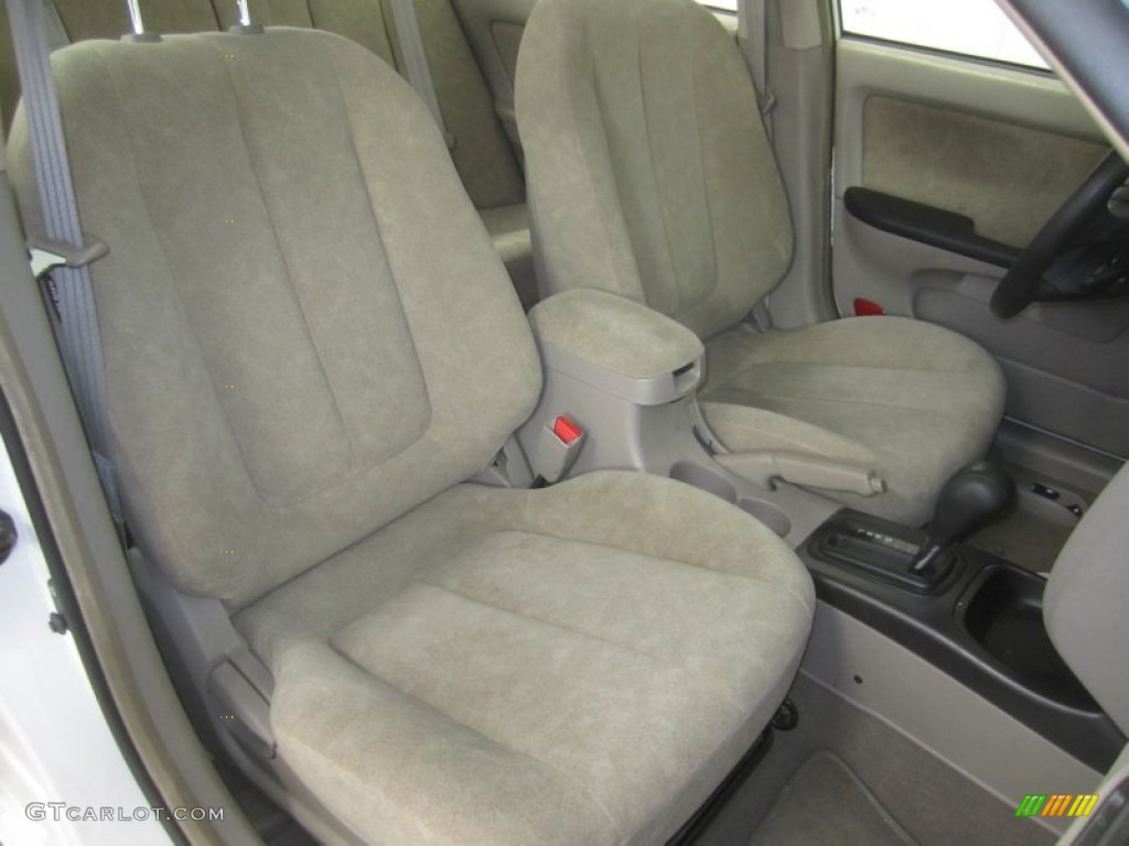 2002 Elantra GLS Sedan - Nordic White / Gray photo #19