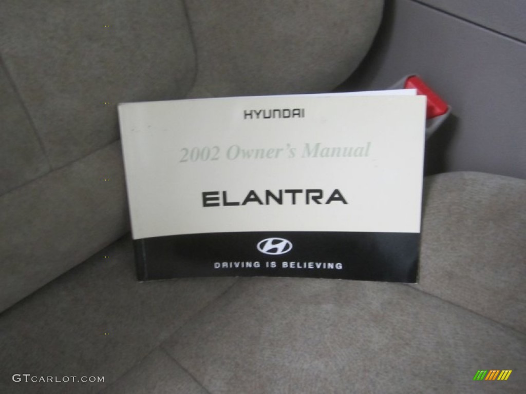 2002 Elantra GLS Sedan - Nordic White / Gray photo #21