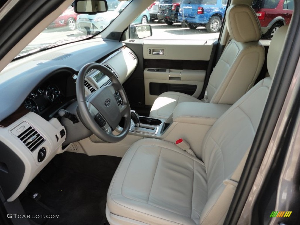 Medium Light Stone Interior 2010 Ford Flex SEL AWD Photo #50181611