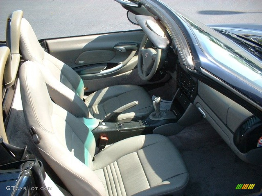Graphite Grey Interior 2003 Porsche Boxster S Photo #50182682