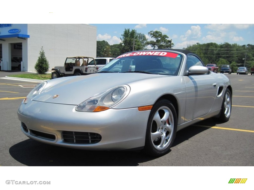 Arctic Silver Metallic 2000 Porsche Boxster S Exterior Photo #50182706
