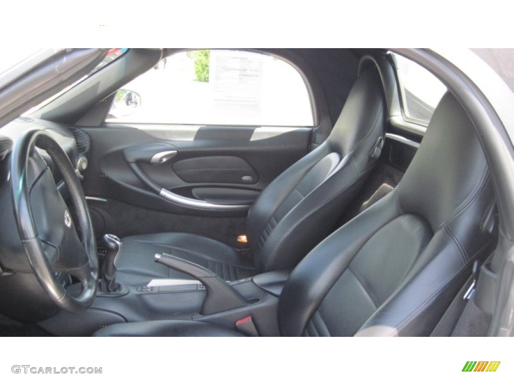 Graphite Grey Interior 2000 Porsche Boxster S Photo #50182730