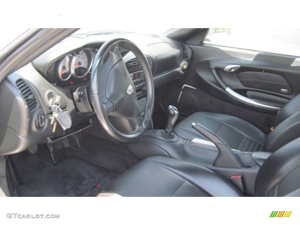 Graphite Grey Interior 2000 Porsche Boxster S Photo #50182745