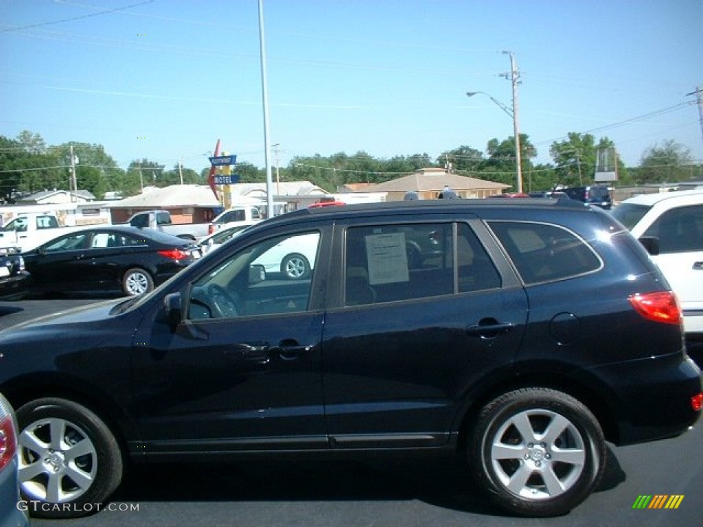 2007 Santa Fe SE - Deepwater Blue / Beige photo #4