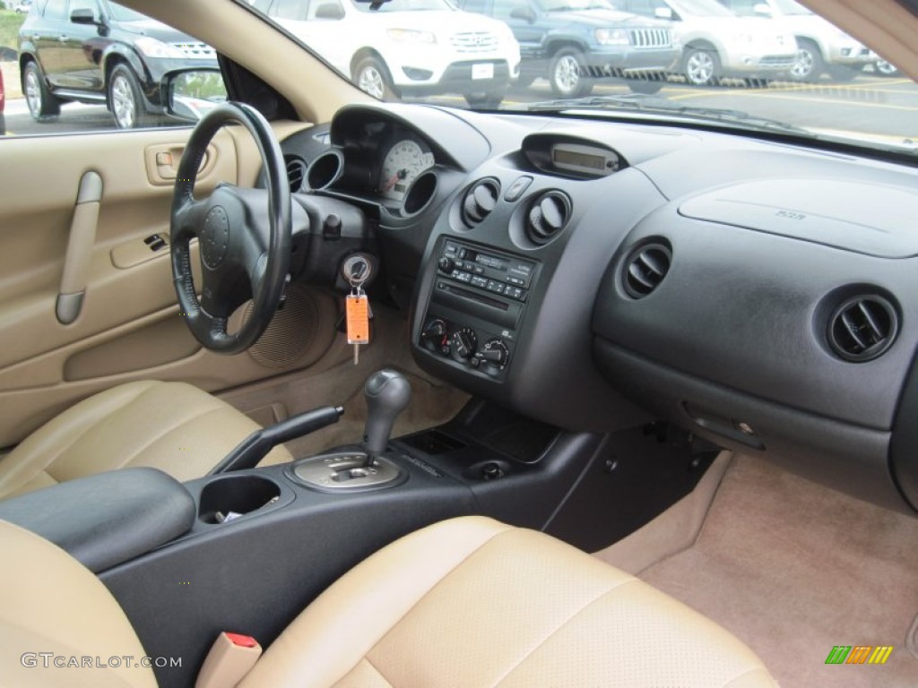 2000 Mitsubishi Eclipse GT Coupe Beige Dashboard Photo #50182976