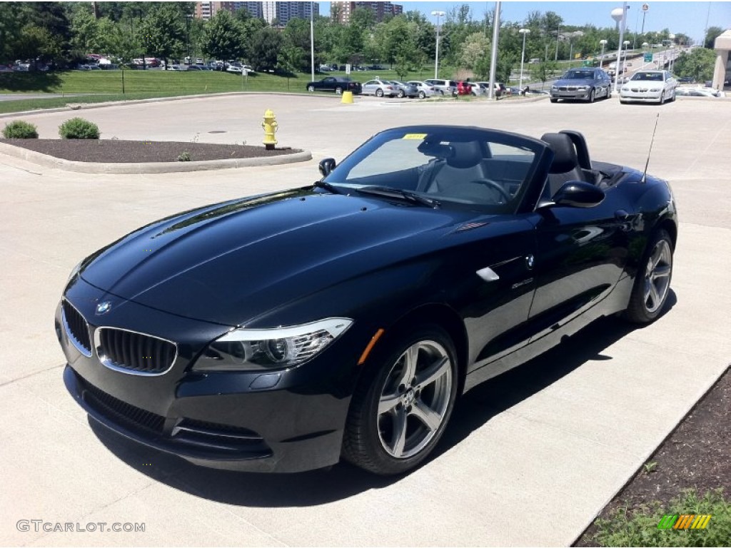 2011 Z4 sDrive30i Roadster - Black Sapphire Metallic / Black photo #1